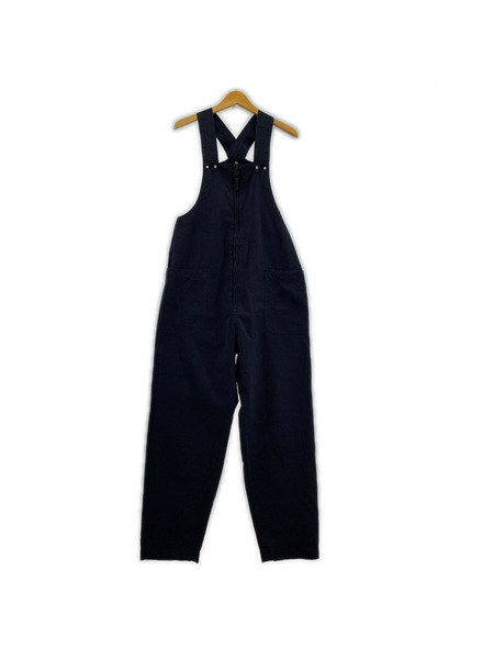 Kaptain Sunshine Deck Trousers オーバーオール シアサッカー 紺 KS21SPT08