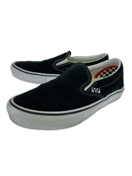 VANS スニーカー Skate Slip-On Black/White (28.5)