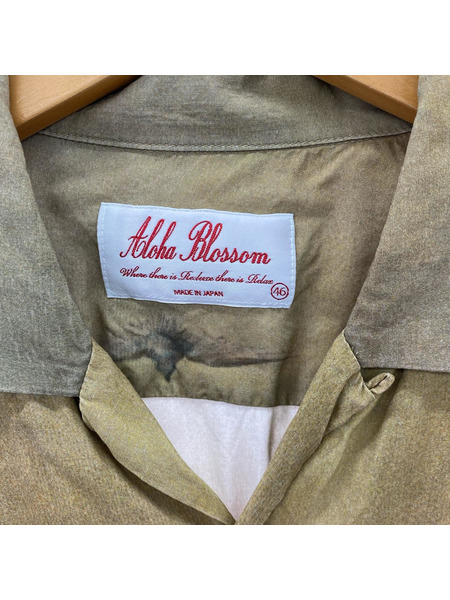 COOTIE 半袖シャツ × Aloha Blossom 総柄 (46)