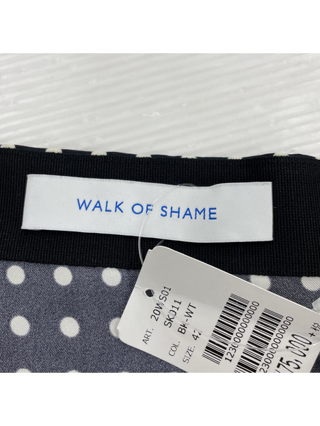 WALK OF SHAME ドット柄スカート