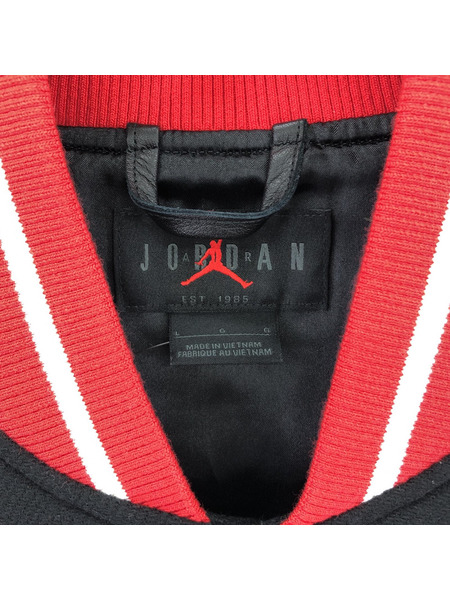 JORDAN BRAND M J AWNY VARSITY JACKET UNIVERSITY RED/BLACK[値下]