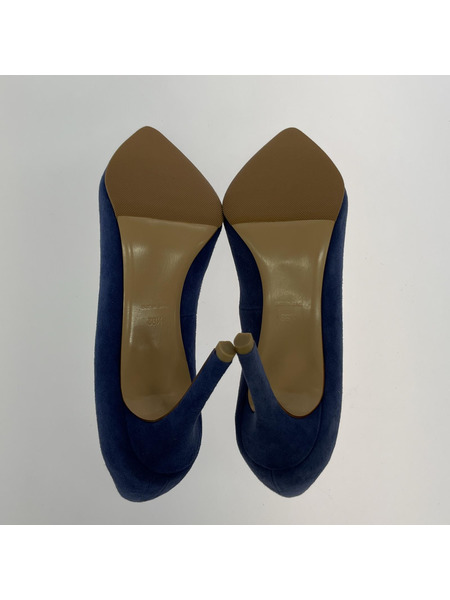 Pippichic パンプス・ヒール スエード/BLU/36.5[値下]