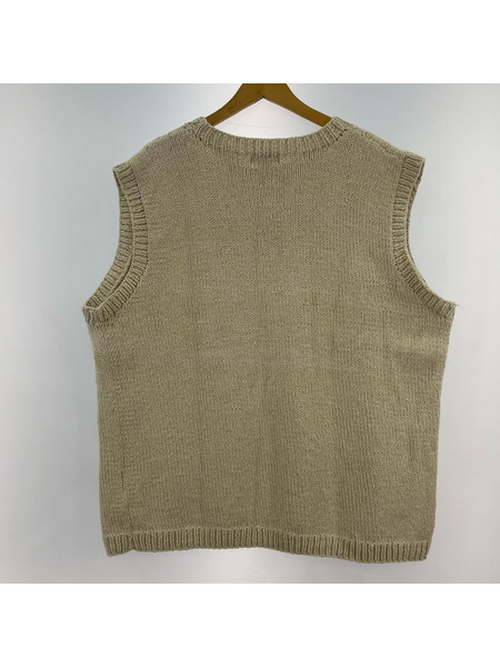 ニット・セーター mcmachan woolen ニットベスト 白