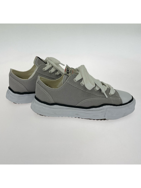 MIHARA YASUHIRO PETERSON CANVAS LOW SNEAKER 41 グレー A01FW702
