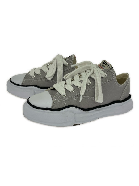MIHARA YASUHIRO PETERSON CANVAS LOW SNEAKER 41 グレー A01FW702