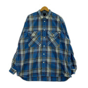 DAIWA PIER39 TECH ELBOW PATCH WORK SHIRTS FLANNEL XL