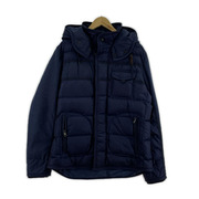 MONCLER ジャケット RYAN ウール切替ダウンジャケット 紺