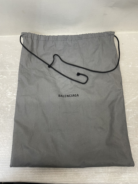 BALENCIAGA ポインテッドトゥ アンクルショーツブーツ 40 1/2 黒