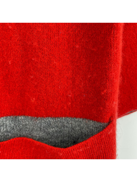 ジャケット CG&BG 赤 カシミヤ80％ コート