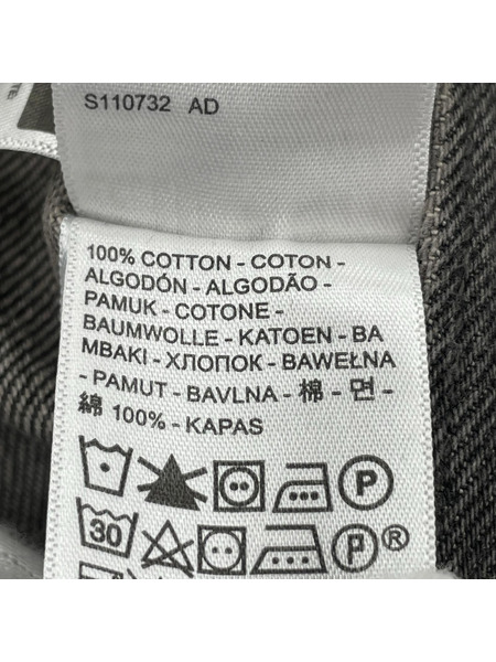 Levi's デニムジャケット 2nd TYPE RELAXED 先染メブラック (S)A7632-0002