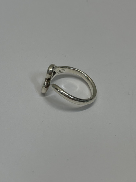 Tiffany＆Co. エルサペレッティ オープンハートリング ＃8