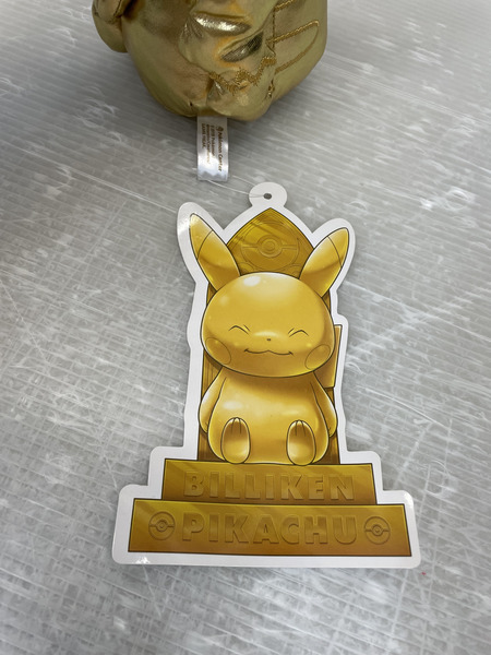 ポケモン ビリケンさんピカチュウ ぬいぐるみ