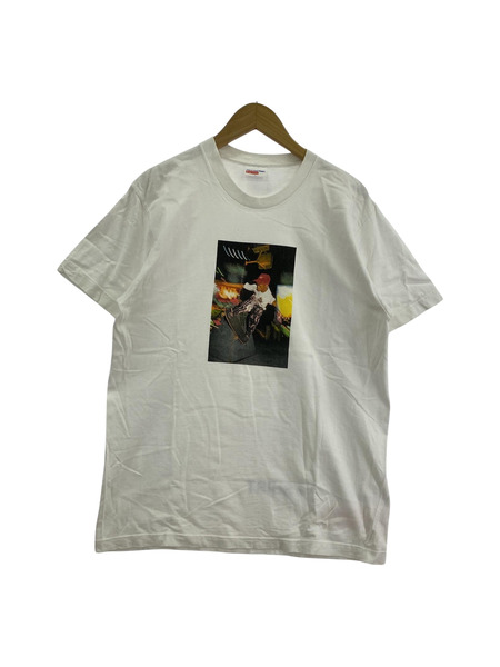 14SS/Supreme/COMME des GARCONS SHIRT/Harold Hunter tee/L/WHT[値下]