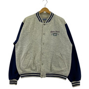 OLD・VINTAGE ジャケット 90s MICKEY MOUSE スタジャン スウェットジャケット (L)