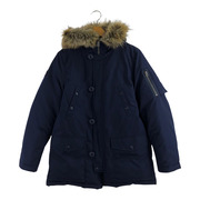 M POLO RALPH LAUREN ファーフードダウ