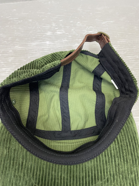 Supreme 25AW Corduroy Camp Cap GRN 