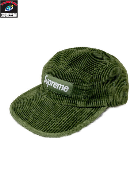 Supreme 25AW Corduroy Camp Cap GRN 