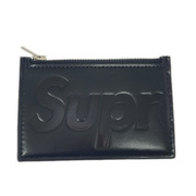 Supreme 25AW Leather Zip Card Holder レザーカードホルダー 黒