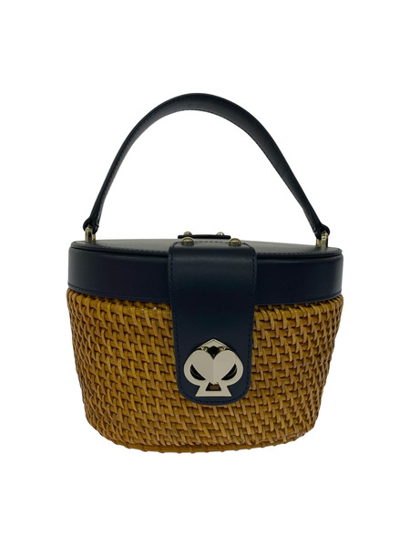kate spade new york ハンドバッグ カゴバッグ ツイストロック