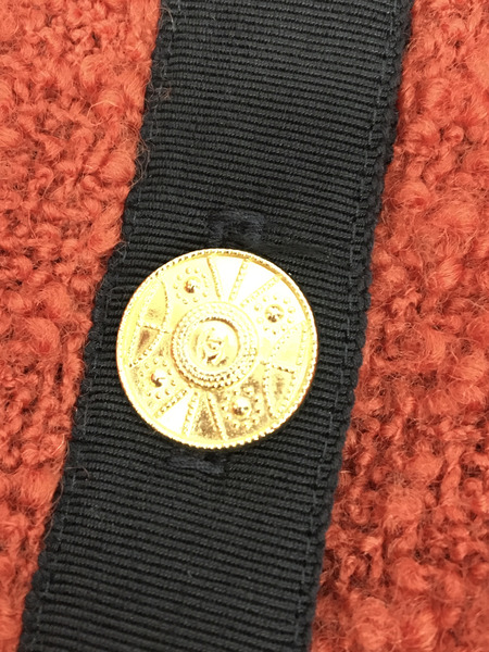 CHANEL　レディースラグ衣料 ノーカラーツイードジャケット/36/1990?コレクション/STYLE:21175
