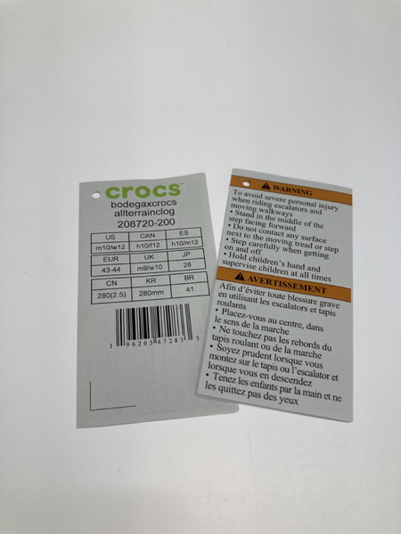 crocs×bodega All-Terrain NICT-TECH Clog(US10)[値下]