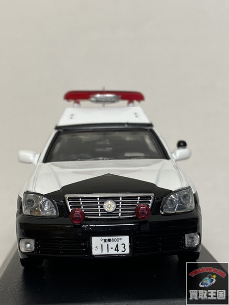 1/43 トヨタ CROWN GRS180 北海道警察本部札幌方面伊達警察署所轄特別警戒警ら車両