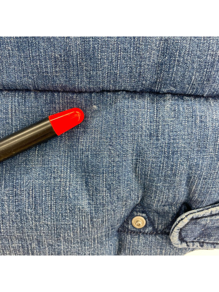 REMI RELIEF ダウンベスト デニム ダウンベスト