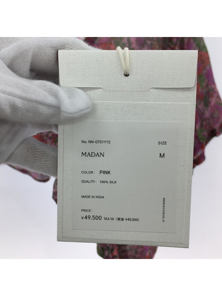 NICENESS 半袖シャツ 25SS MADAN M ピンク