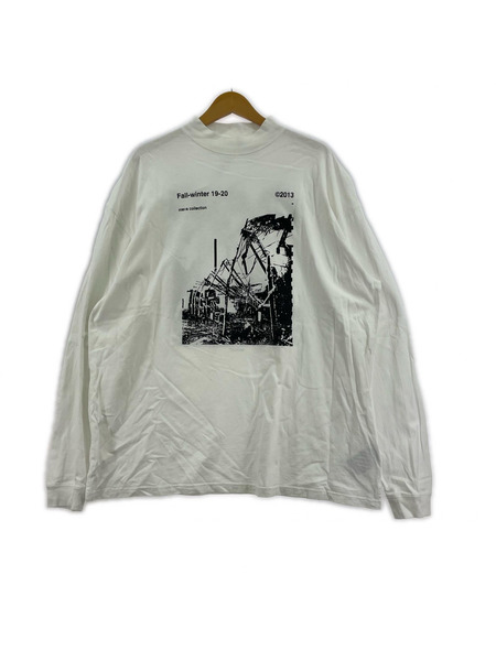 OFF-WHITE 長袖Tシャツ・カットソー 19AW Ruined Factory Long Sleeve Tee M