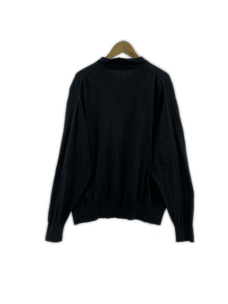 crepuscule ポロシャツ ニットポロシャツ GRY