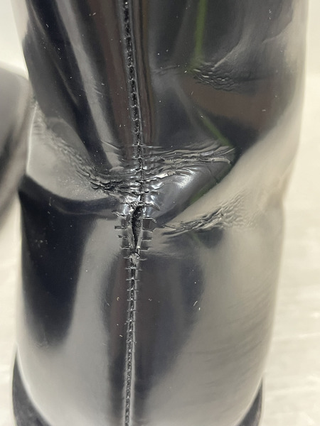 BALENCIAGA スクエアトゥ サイドジップブーツ 40 1/2 黒