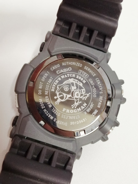 G-SHOCK/GWF-1000/FROGMAN/腕時計/黒
