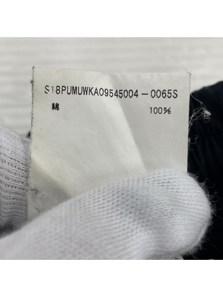 MARNI ワンタックコットンイージーパンツ 44 ネイビー[値下]