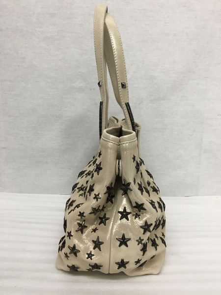 JIMMY CHOO ハンドバッグ ベージュ｜商品番号：2200006944522