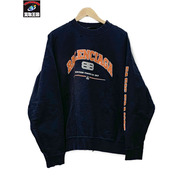 BALENCIAGA ダメージ加工 クルーネックスウェット ブラック SizeM 本体のみ バレンシアガ