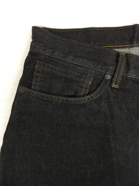 Levi's デニム・ジーンズ ×BEAMS SUPER WIDE DENIM PANTS BLACK