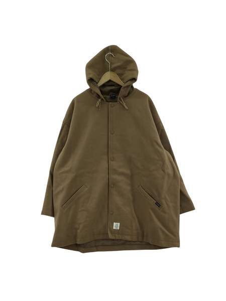 APPLEBUM ジャケット Melton Hood Jacket 茶 XL[値下]