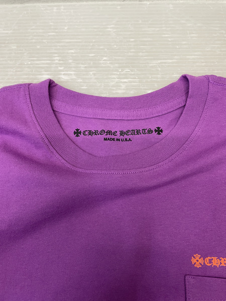 CHROME HEARTS×MATTY BOY PPO I WANT MORE NOT LESS TEE XXL パープル