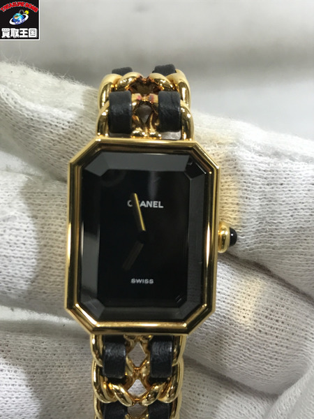 シャネル/プルミエール・L/H0001/電池交換済 レディースQZ