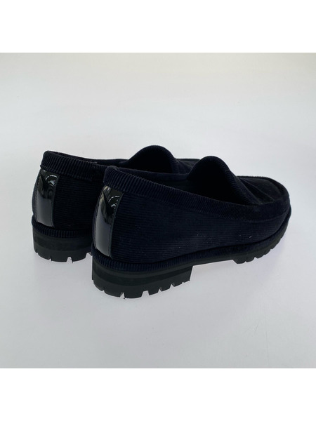 BLOHMS HOMIES RAT コーデュロイローファー 26 黒