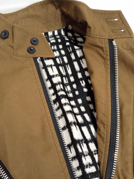 メンズラグ衣料COACH ジップバラクーダジャケット (48) 茶