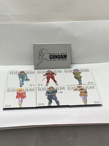 DVD 機動戦士ガンダム DVD-BOX 初回限定生産版 全2巻セット BCBA-2620 BCBA-2621 開封品 ファーストガンダム 