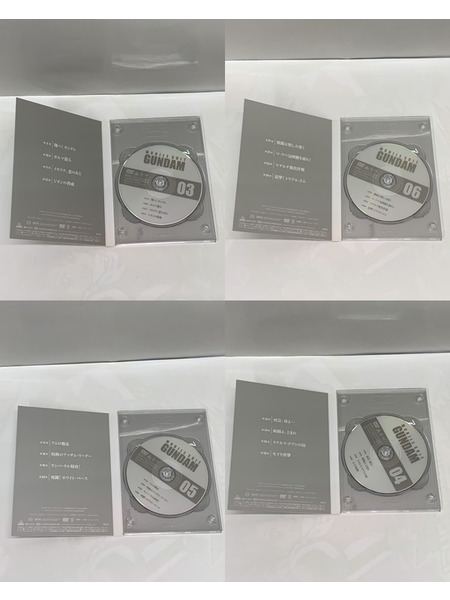DVD 機動戦士ガンダム DVD-BOX 初回限定生産版 全2巻セット BCBA-2620 BCBA-2621 開封品 ファーストガンダム 