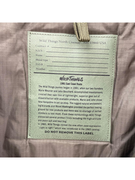 WILDTHINGS 25AW HAPPY JACKET TYPE2 ハッピージャケット M WT25105SK