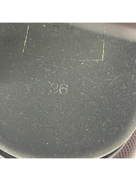 beautiful people シューズ 厚底シャークサンダル 黒(36)[値下]