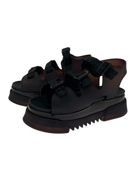 beautiful people シューズ 厚底シャークサンダル 黒(36)[値下]