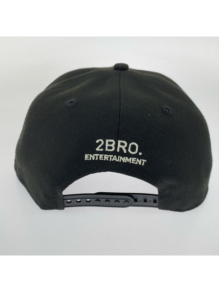 NEW ERA キャップ × 2BRO. 黒