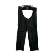 ソノ他 USA製 レザーチャップス 黒