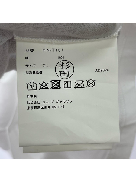 COMME des GARCONS 半袖Tシャツ・カットソー HOMME カットソー XL