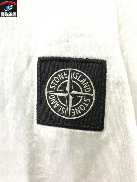 STONE ISLAND  22SS Long Sleeve Patch T-Shirt L